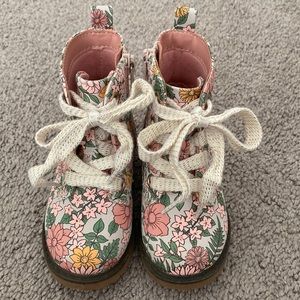 Cat & Jack floral boots